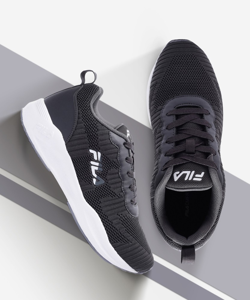 FILA FILA Mens Black Shoe Running Shoes For Men - Buy FILA FILA Mens Black  Shoe Running Shoes For Men Online at Best Price - Shop Online for Footwears  in India | Flipkart.com