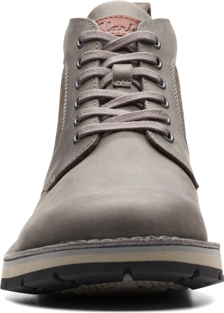 CLARKS Clarks Gravelle Top Dark Grey Lea For Men Buy CLARKS Clarks Gravelle Top Dark Grey Lea For Men Online at Best Price Shop Online for Footwears in India Flipkart