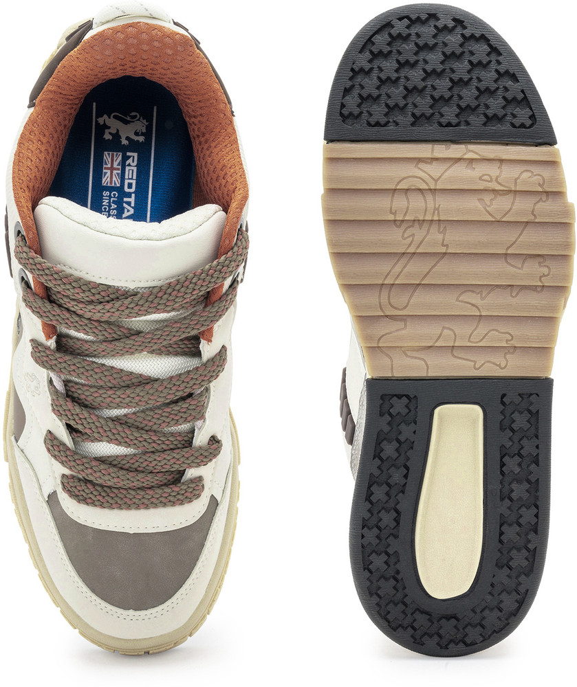 Red tape orange shoes online