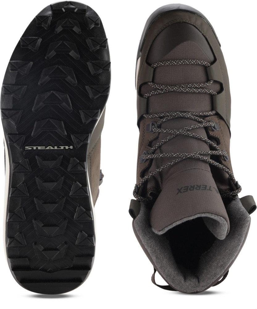 ADIDAS Terrex Winterpitch Cw Cp Outdoor Shoes For Men Buy UMBER CBLACK SBROWN Color ADIDAS Terrex Winterpitch Cw Cp Outdoor Shoes For Men Online at Best Price Shop Online for Footwears in