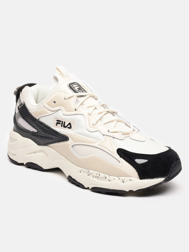 Fila ray hot sale white grey