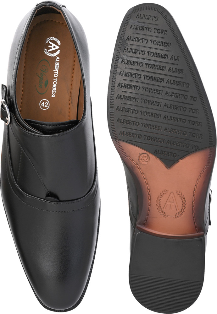 Alberto torresi monk strap shoes clearance