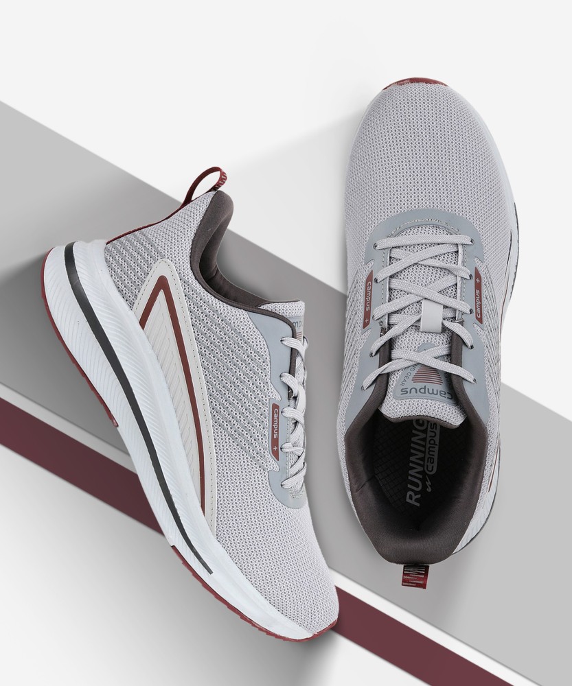 Campus eric clearance gray running shoes