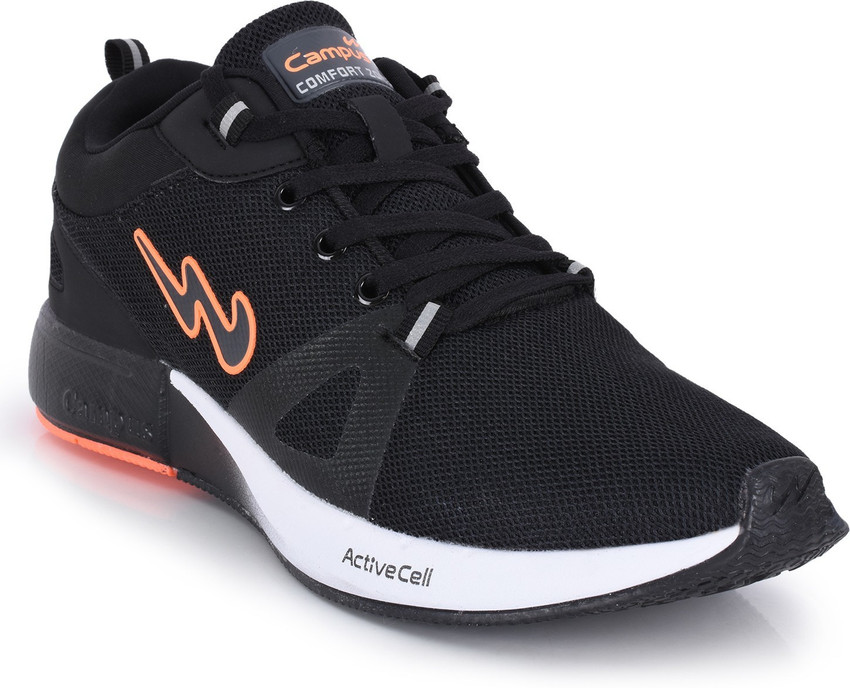 CAMPUS CAMANDO Running Shoes For Men - Buy BLK-ORG Color CAMPUS CAMANDO Running  Shoes For Men Online at Best Price - Shop Online for Footwears in India |  Flipkart.com