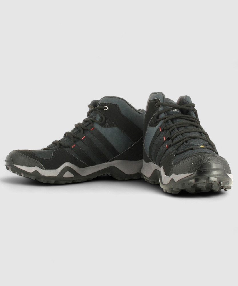 ADIDAS Ax2 Mid Hiking \u0026 Trekking Shoes For Men - Buy Dark Shale, Black,  Light Scarlet Color ADIDAS Ax2 Mid Hiking \u0026 Trekking Shoes For Men Online  at Best Price - Shop