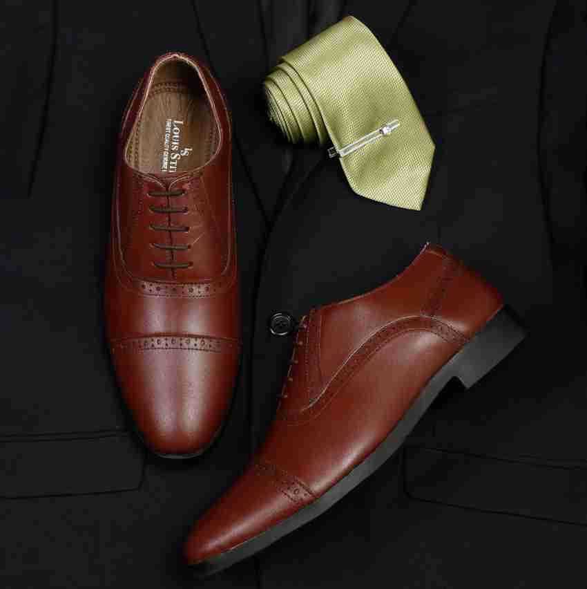 Formal Shoes for Men, Louis Stitch Oxford Shoes