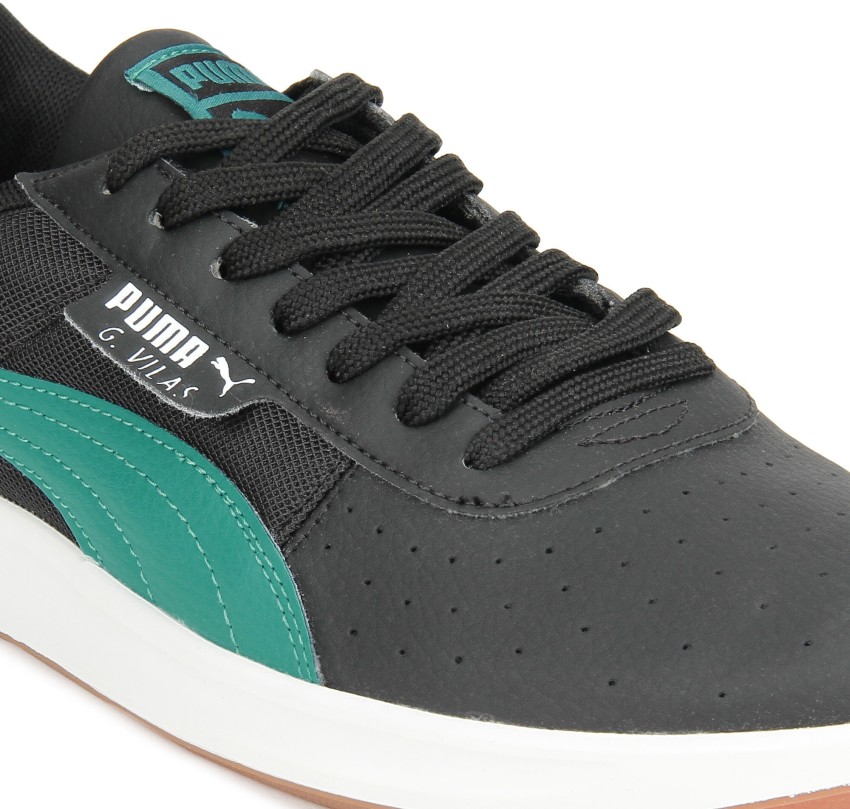 PUMA G. Vilas 2 Core IDP Sneakers For Men Buy Puma Black Blue Atoll Puma White Color PUMA G. Vilas 2 Core IDP Sneakers For Men Online at Best Price Shop Online