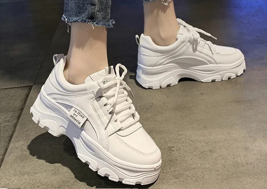 Ifah Korean Shoes Comfort Trendy Lightweight Ortho Heels Sneakers Sneakers For Women