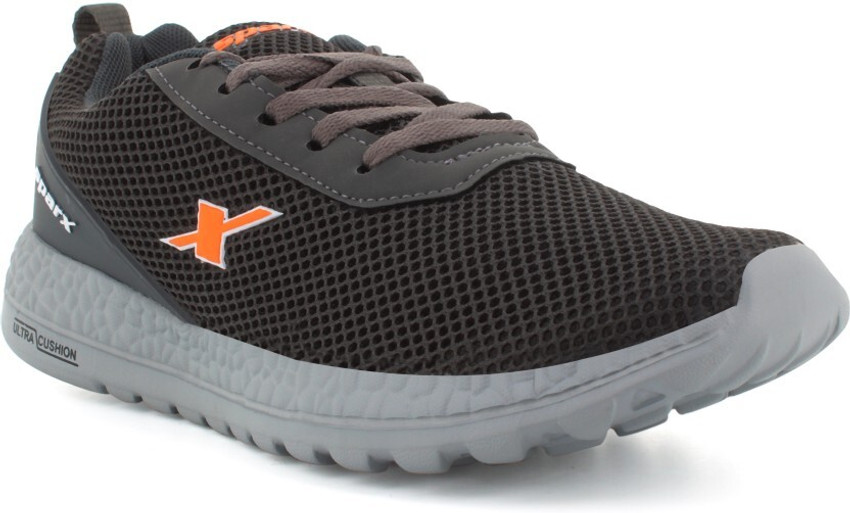 Sparx grey deals running shoes