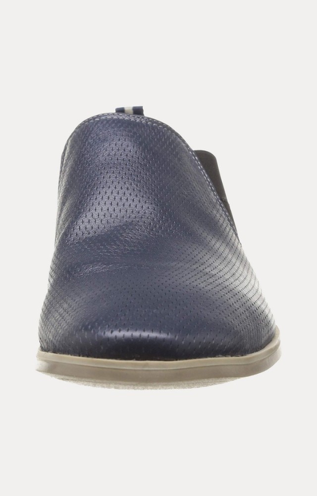 CLARKS Frewick Edge Dark Blue Lea Boat Shoes For Men - Buy CLARKS
