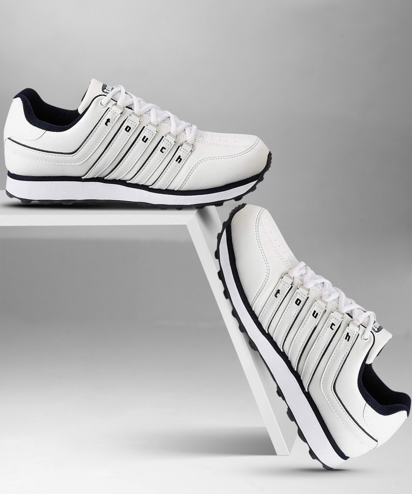 Lakhani touch running shoes on sale white