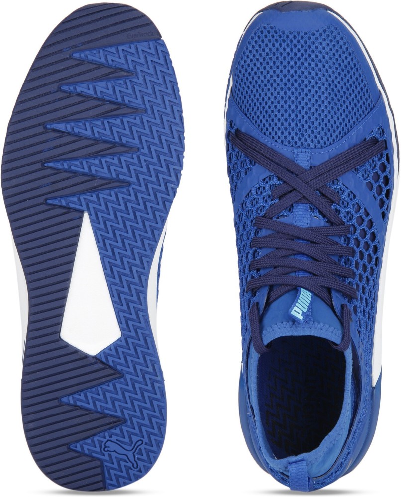 PUMA IGNITE XT NETFIT Running Shoes For Men Buy Lapis Blue Puma White Color PUMA IGNITE XT NETFIT Running Shoes For Men Online at Best Price Shop Online for Footwears in