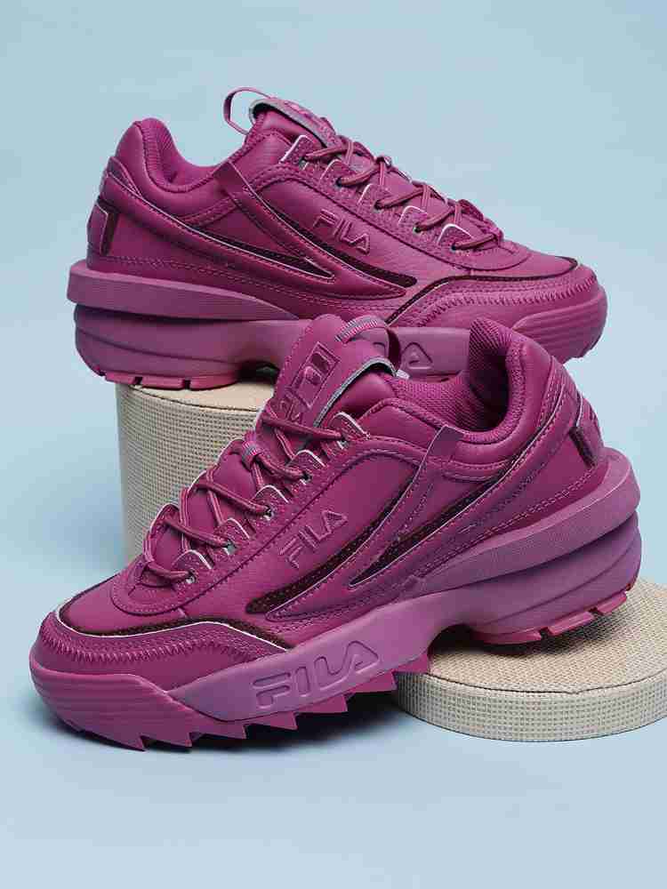 Fila disruptor pink price best sale