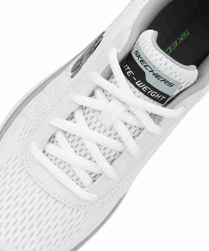 Skechers lite shop weight white