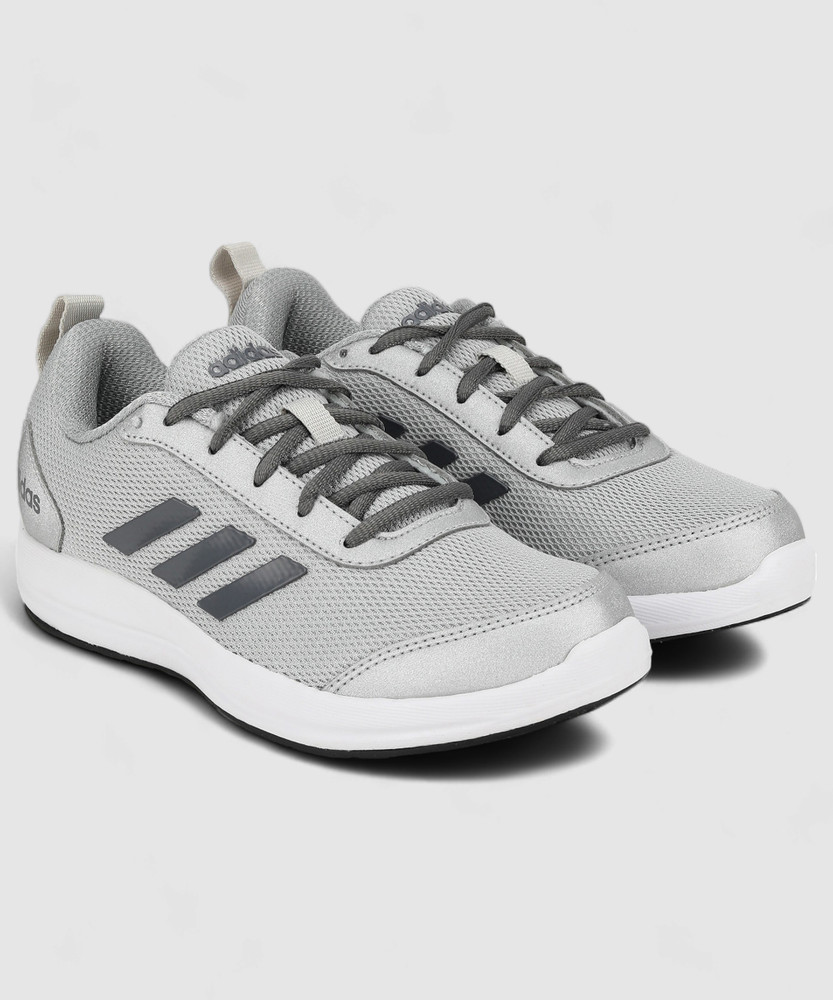 adidas yking dark grey running shoes