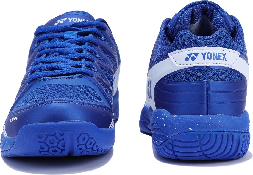 Asics vs yonex badminton clearance shoes