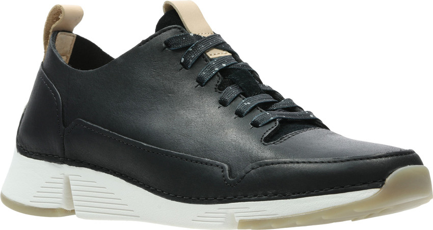 CLARKS Tri Spark. Black Nubuck Casuals For Women Buy CLARKS Tri