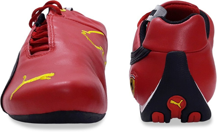 PUMA Ferrari Future Cat 10 Leather Sneakers For Men Buy rosso corsa black Color PUMA Ferrari Future Cat 10 Leather Sneakers For Men Online at Best Price Shop Online for Footwears