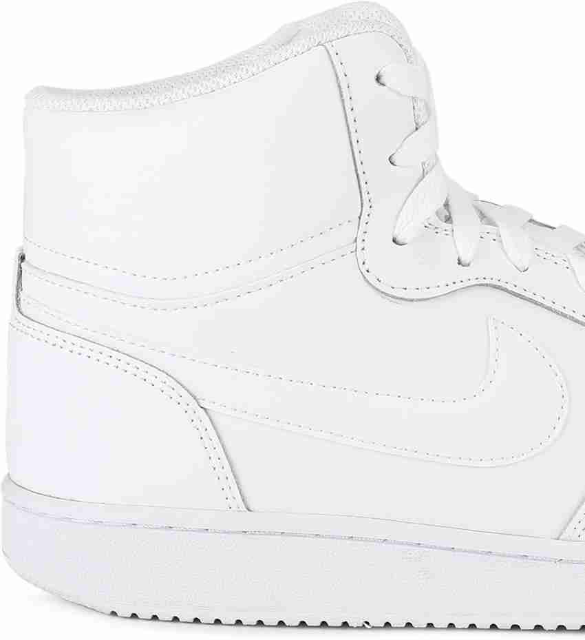 Nike ebernon hot sale high white