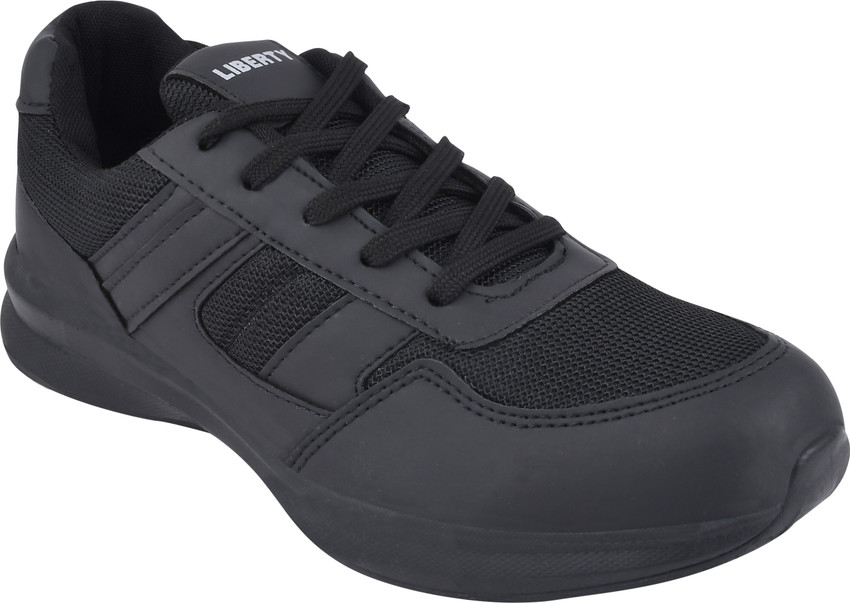 LIBERTY Bighorn Trainer Black Sports Shoes Running Shoes For Men Buy LIBERTY Bighorn Trainer Black Sports Shoes Running Shoes For Men Online at Best Price Shop Online for Footwears in