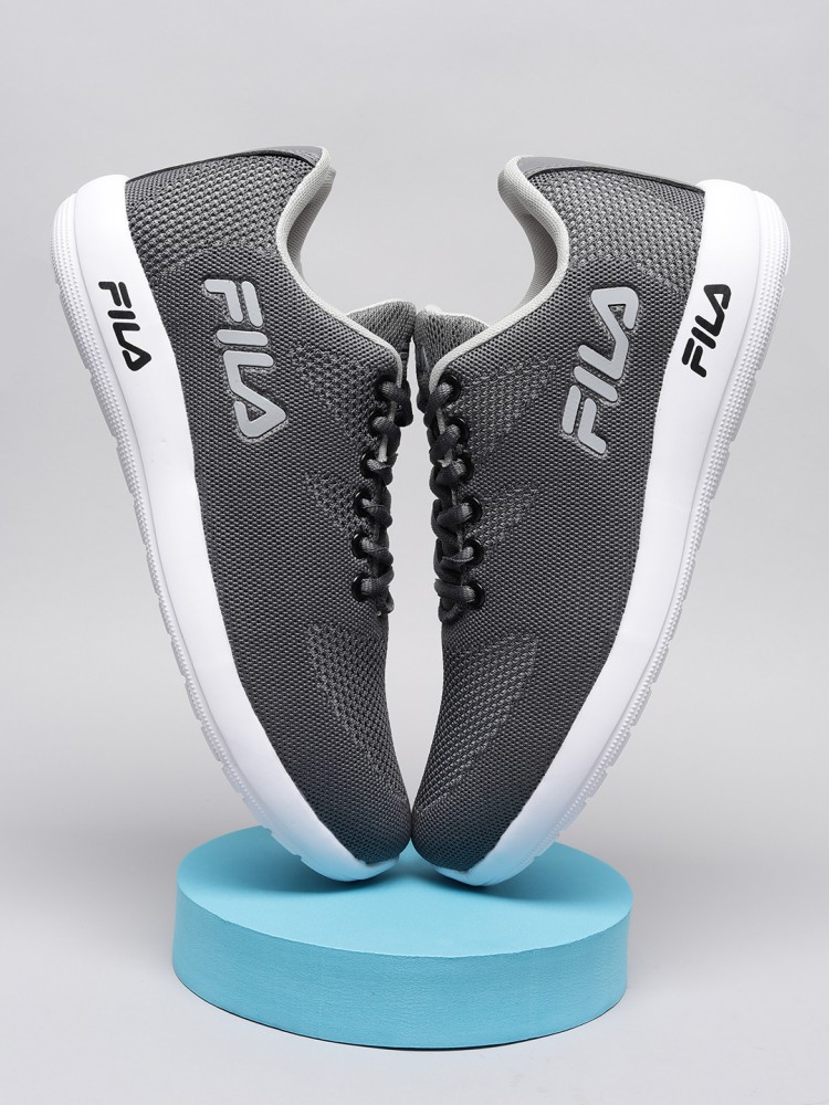 Fila running shoes store silver