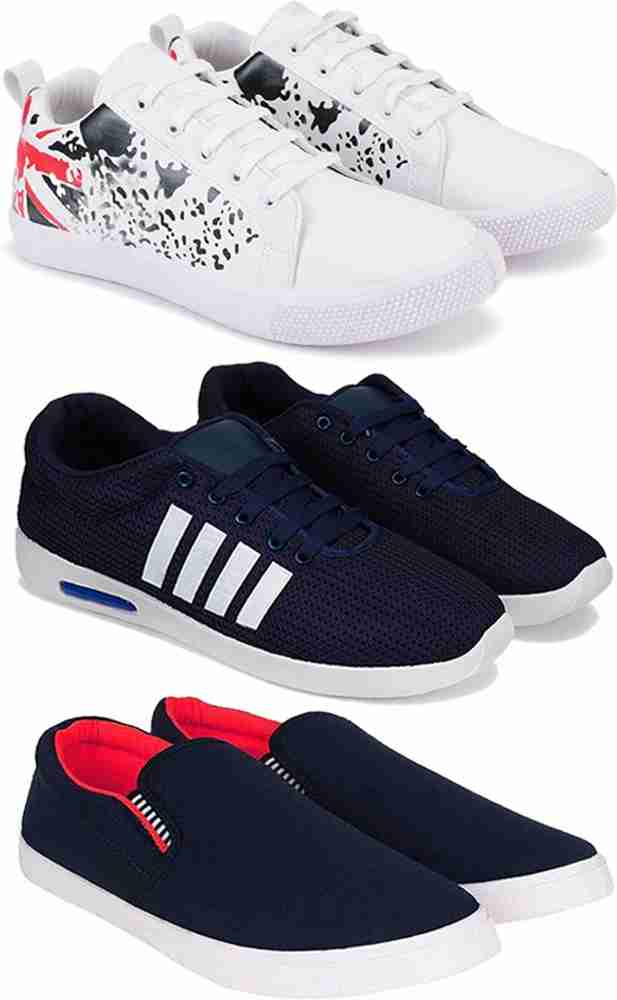 Earton Earton Casual Shoes For Men Waliking Sneakers Canvas Multicolour Pack Of 542 Sneakers For Men Buy Earton Earton Casual Shoes For Men Waliking Sneakers Canvas Multicolour Pack Of