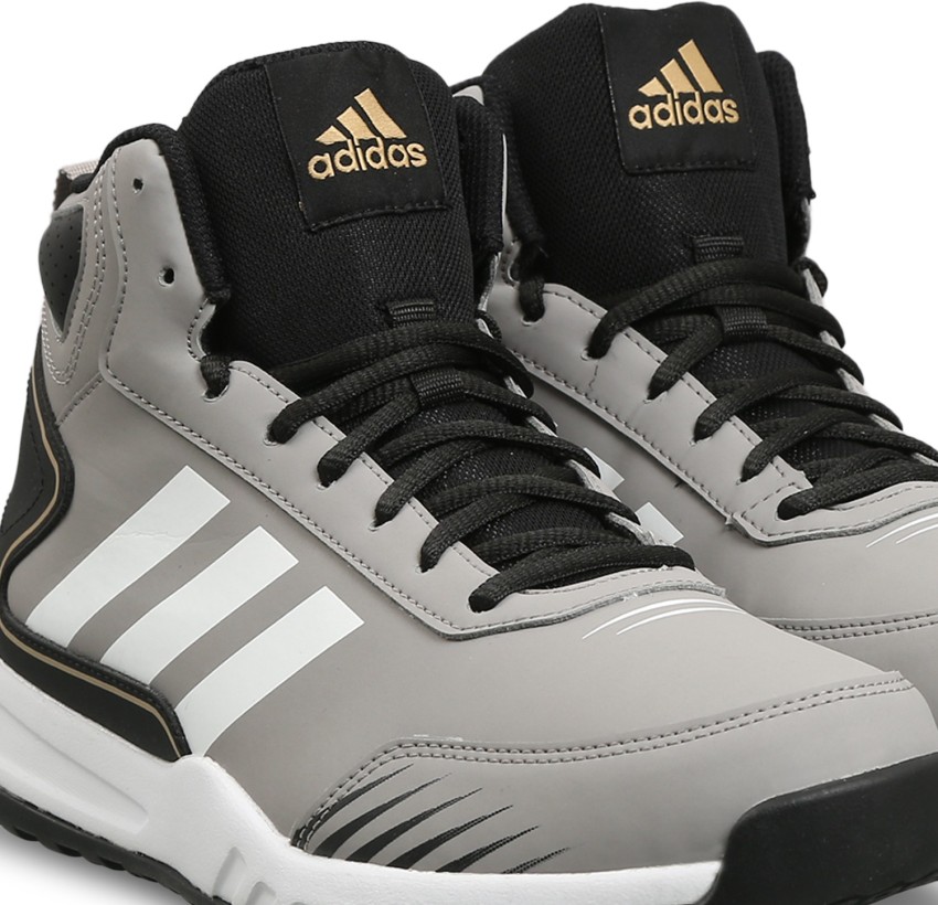 High top sales basketball shoes adidas