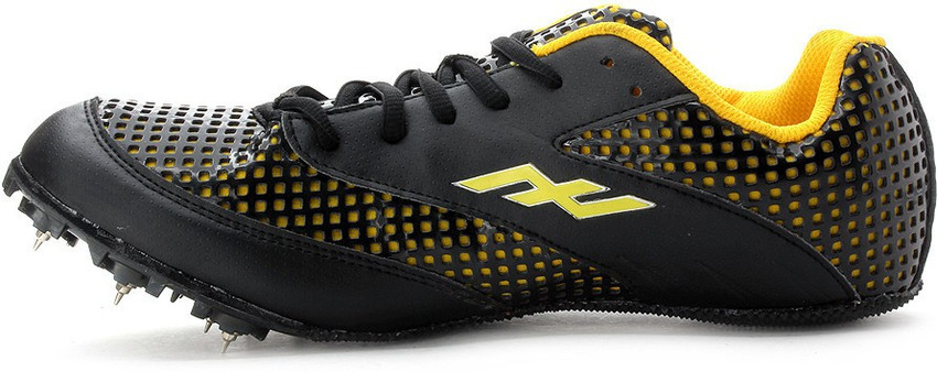 NIVIA Skylight Running Spikes For Men Buy Yellow Black Color