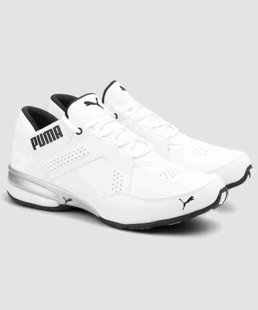 PUMA Enzin SL Running Shoes For Men Buy Puma White Puma Black Color PUMA Enzin SL Running Shoes For Men Online at Best Price Shop Online for Footwears in India