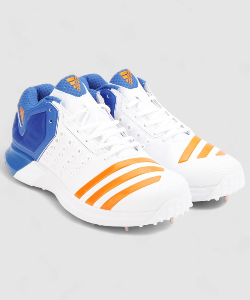 ADIDAS ADIPOWER VECTOR MID Cricket Shoes For Men Buy FTWWHT BORANG BLUE Color ADIDAS ADIPOWER VECTOR MID Cricket Shoes For Men Online at Best Price Shop Online for Footwears in India