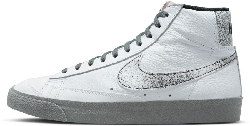 Nike blazer grey and hot sale white