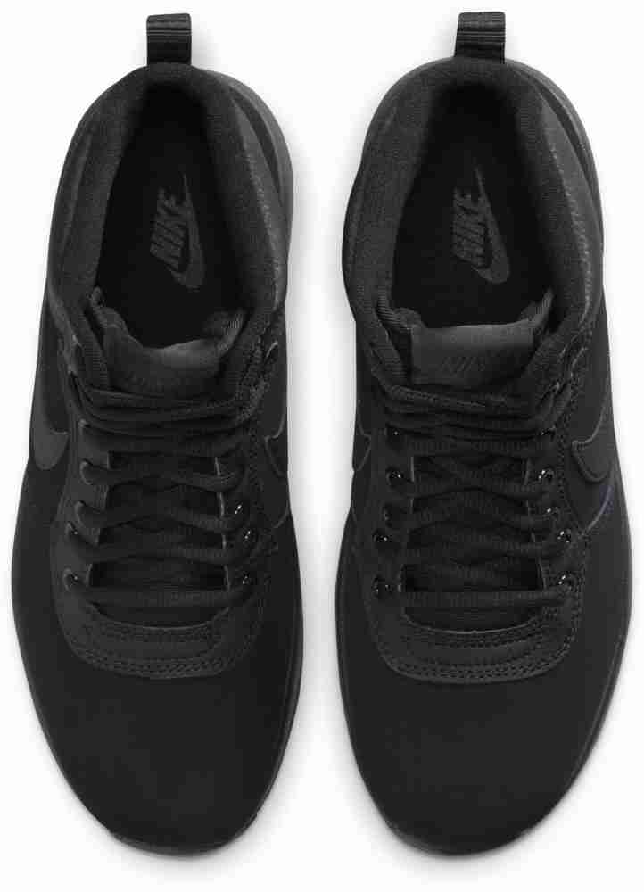 Nike hoodland suede sales black