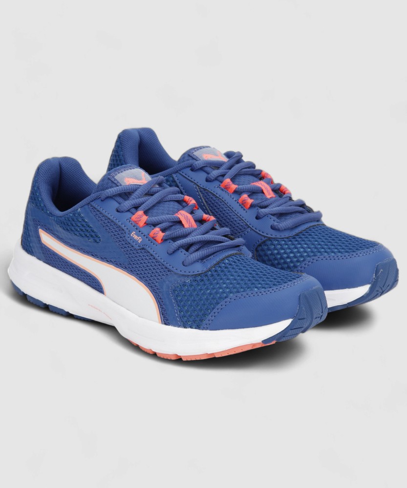 PUMA Essential Runner Wn s Running Shoes For Women Buy Lapis Blue Nrgy Peach Color PUMA Essential Runner Wn s Running Shoes For Women Online at Best Price Shop Online for Footwears in