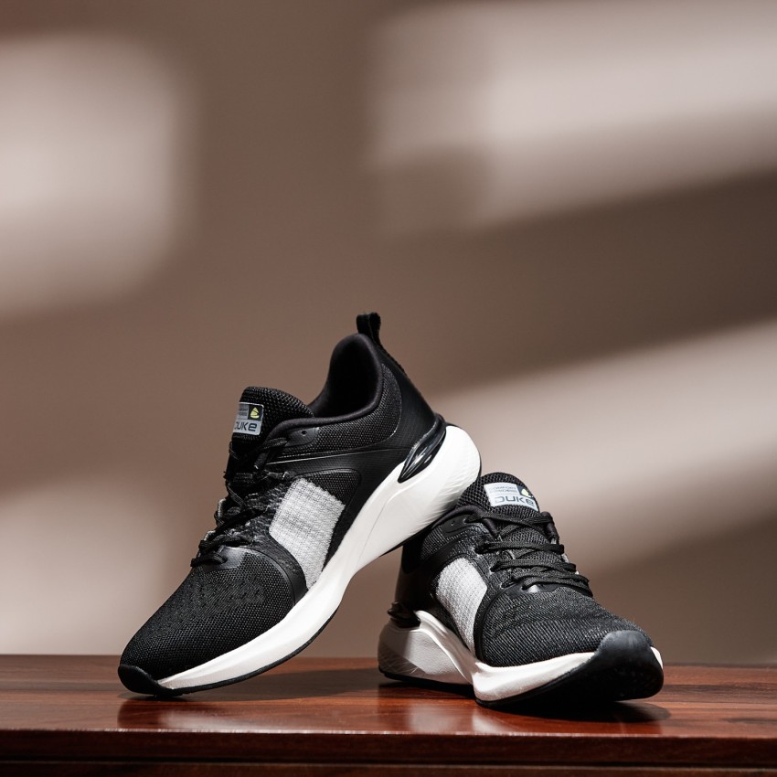 Duke black cheap running shoes