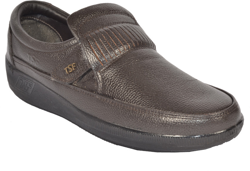 TSF Office Shoes Lightweight Comfort Durable Slip On For Men