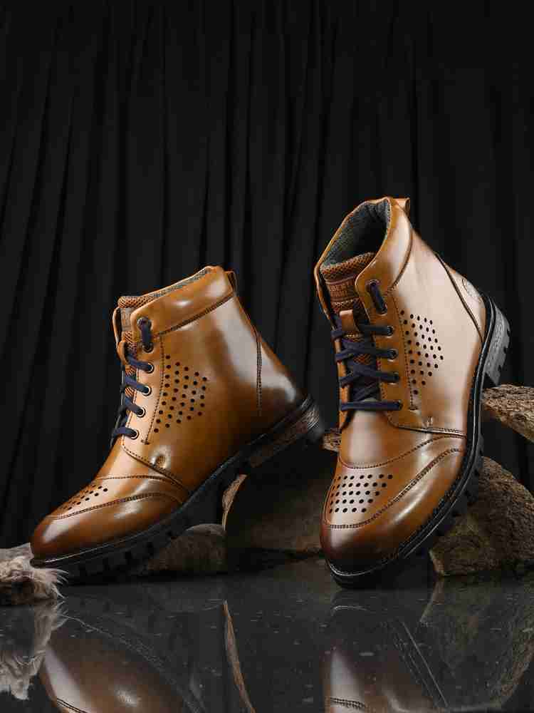 ALBERTO TORRESI Ankel Higth Lace Up Boot For Men Boots For Men