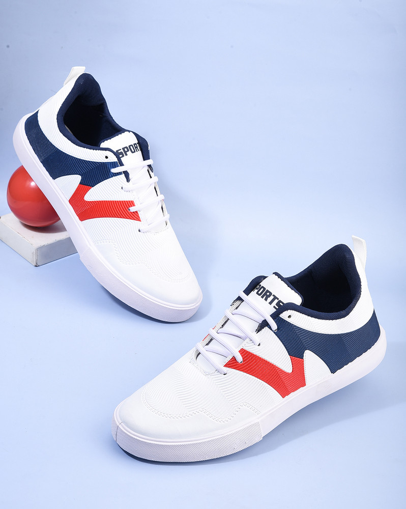 Canvas shoes with suit shop