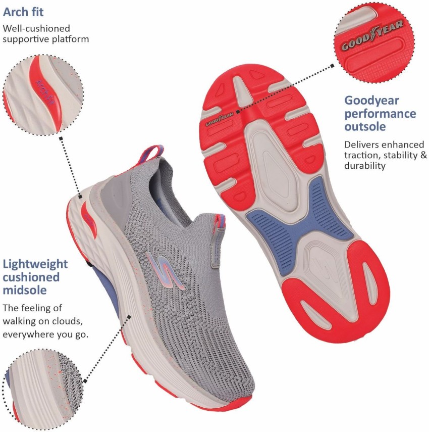 Skechers Max Cushioning Arch Fit Goodyear Performance Walking