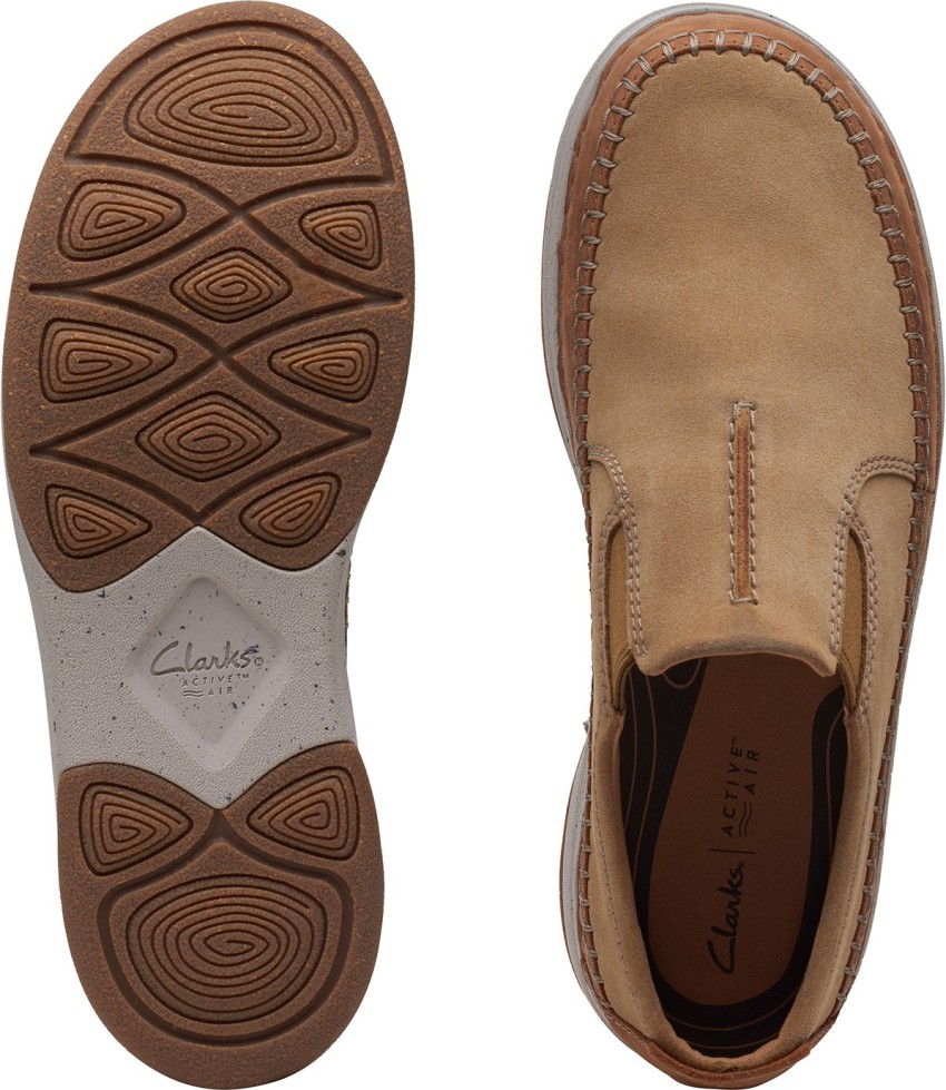 Clarks slip on clearance shoes