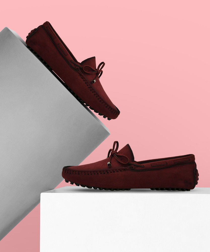 Maroon loafer shoes mens new arrivals