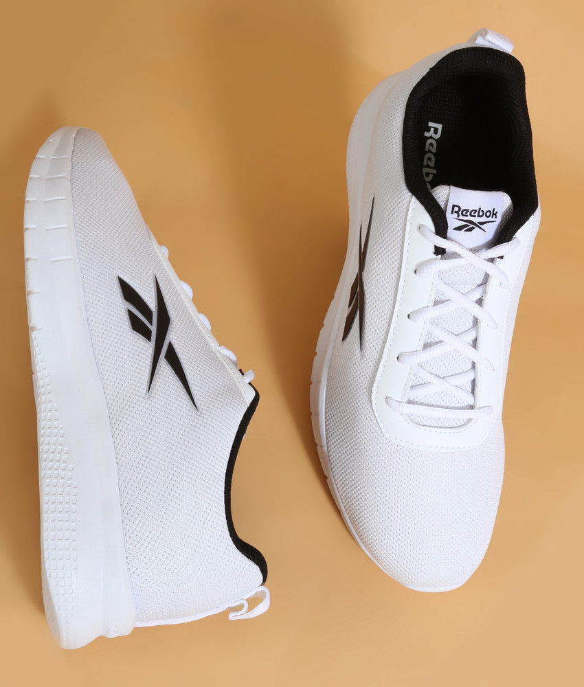 Reebok white discount walking shoes