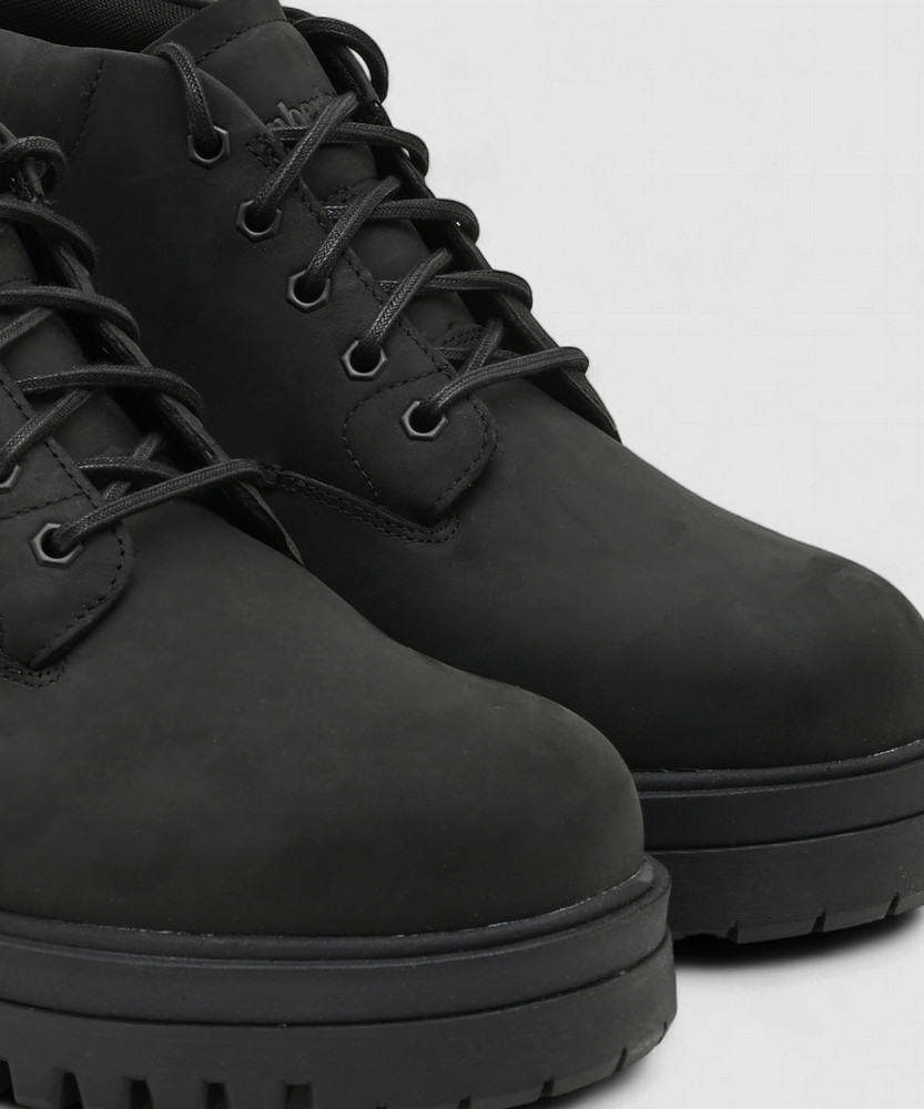 timberland black high tops