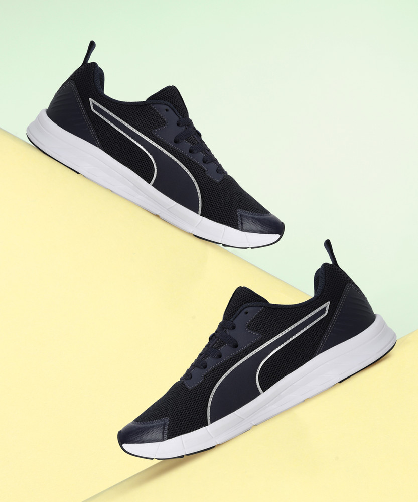 PUMA Persian Blue Silver White Running Shoes For Men Buy PUMA