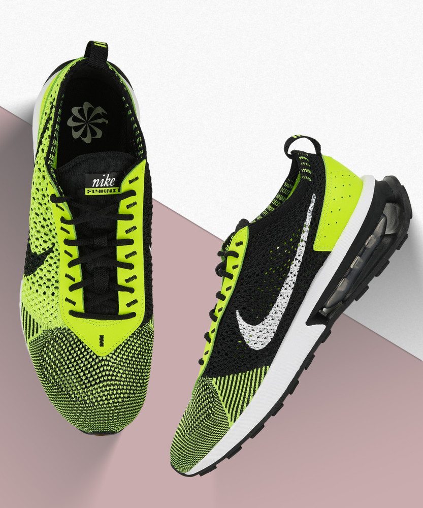 air max flyknit green