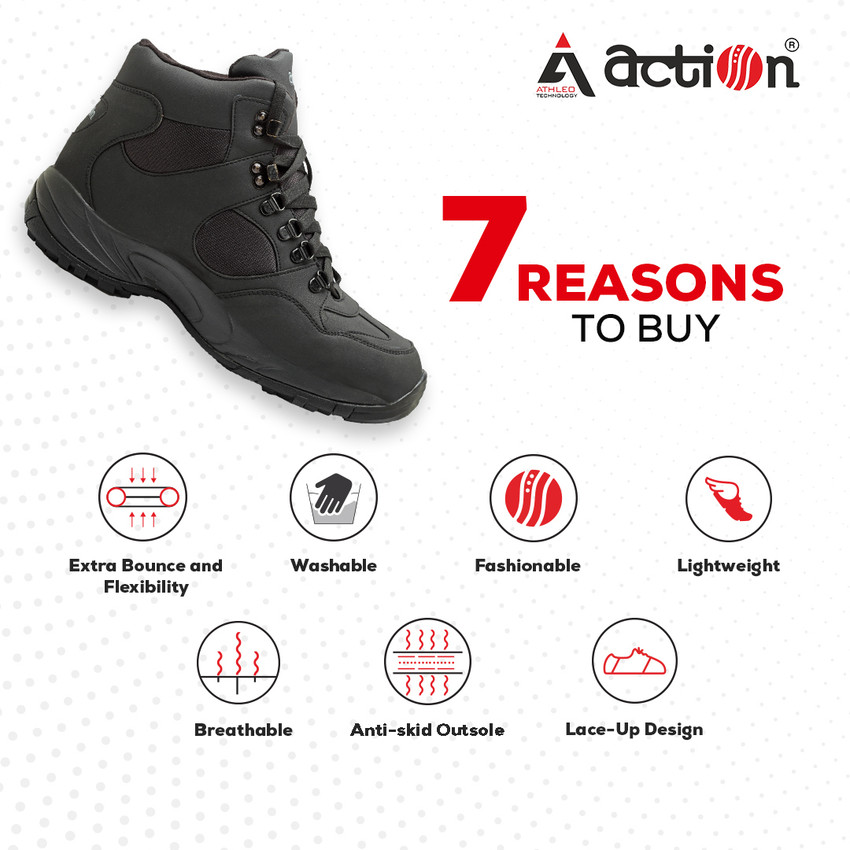 action Athleo ATG 405 Lightweight Comfortable Outdoor Trekking Hiking Breathable High Tops For Men Buy action Athleo ATG 405 Lightweight Comfortable Outdoor Trekking Hiking Breathable High Tops For Me...