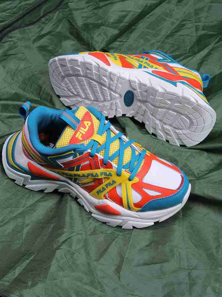 Multicolor fila top shoes