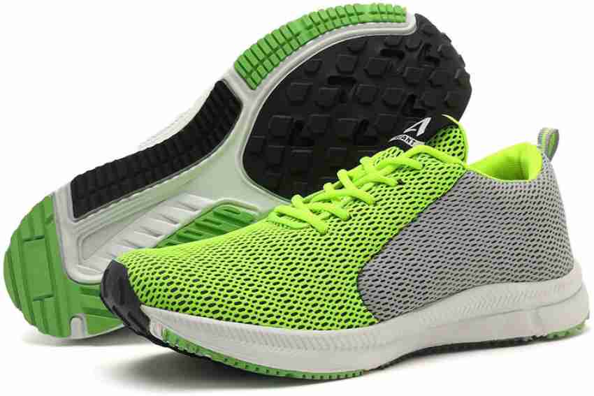 Green hotsell sports shoes