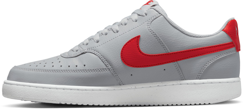grey red nike
