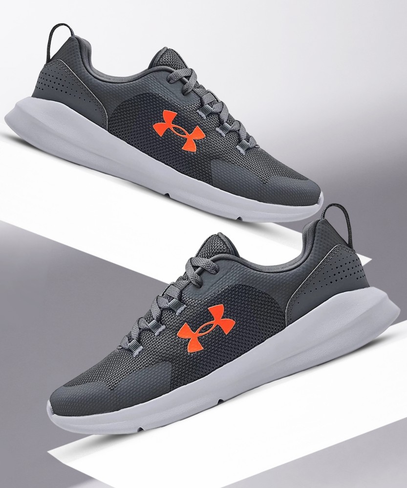 Grey under outlet armor shoes