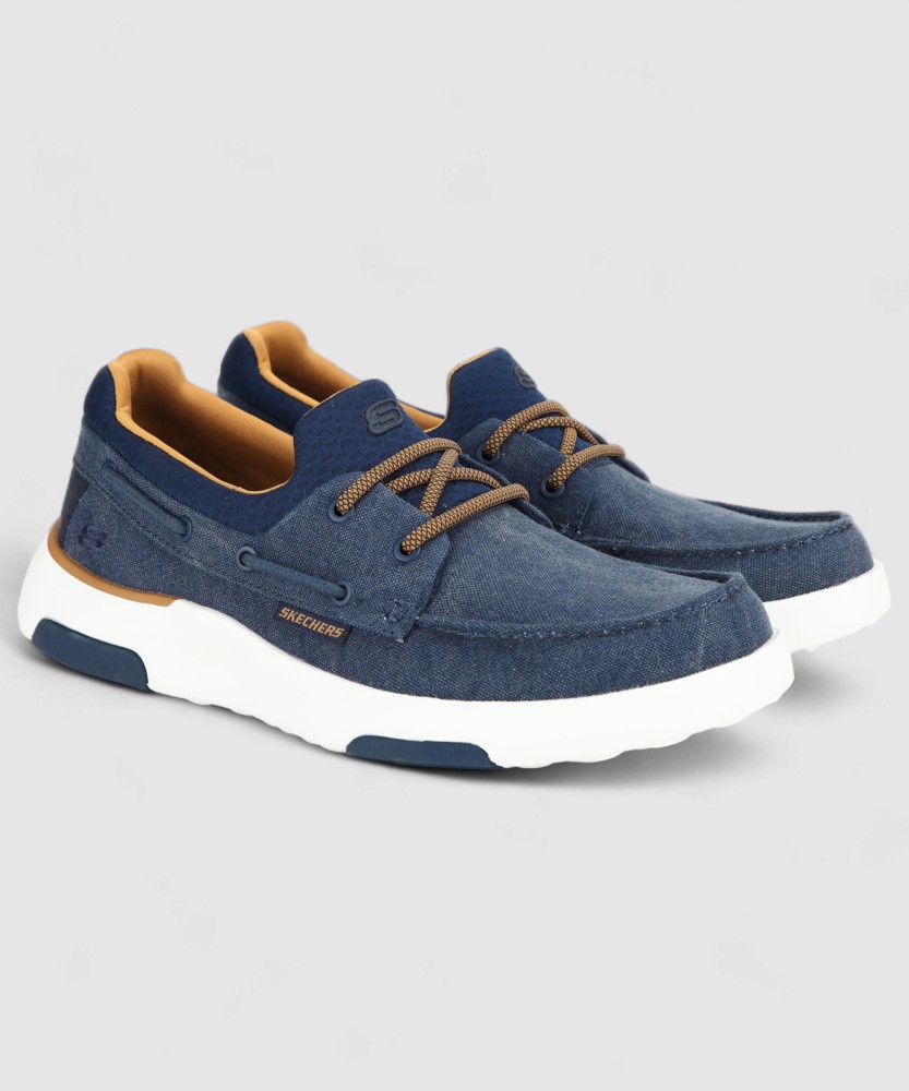 Skechers Bellinger Garmo Boat Shoes For Men Buy Skechers Bellinger Garmo Boat Shoes For Men Online at Best Price Shop Online for Footwears in India Flipkart